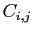 $ C_{i,j}$