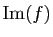 $ \mathrm{Im}(f)$