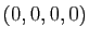$ (0,0,0,0)$