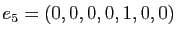$ e_5=(0,0,0,0,1,0,0)$