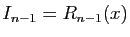 $ I_{n-1}=R_{n-1}(x)$