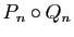 $ P_n\circ
Q_n$