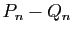 $ P_n-Q_n$
