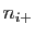 $ n_{i+}$