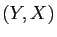 $ (Y,X)$