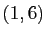 $ (1,6)$
