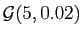 $ {\cal G}(5,0.02)$