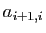 $ a_{i+1,i}$