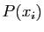 $ P(x_i)$