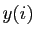 $ y(i)$