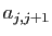 $ a_{j,j+1}$