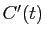 $ C'(t)$