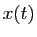 $ x(t)$