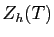 $ Z_h(T)$