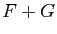 $ F+G$