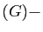 $\displaystyle (G)-$