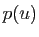 $ p(u)$
