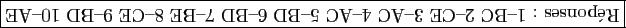\framebox{\rotatebox{180}{R�ponses&nbsp;: 1-BC&nbsp;2-CE&nbsp;3-AC&nbsp;4-AC&nbsp;5-BD&nbsp;6-BD&nbsp;7-BE&nbsp;8-CE&nbsp;9-BD&nbsp;10-AE}}