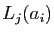 $ L_j(a_i)$