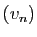 $ (v_n)$