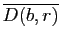 $ \overline{D(b,r)}$