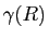 $ \gamma(R)$