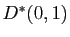 $ D^*(0,1)$