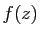 $\displaystyle f(z)$