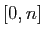 $ [0,n]$