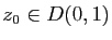 $ z_0\in D(0,1)$
