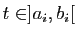 $ t\in ]a_i,b_i[$