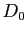 $ D_0$