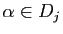 $ \alpha\in
D_j$
