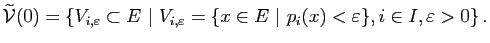$\displaystyle \widetilde{\mathcal{V}}(0)=\left\{V_{i,\varepsilon}\subset E&nbsp;\ver...
...\varepsilon}=\{x\in E&nbsp;\vert&nbsp;p_i(x)<\varepsilon\}, i\in I,\varepsilon>0\right\}.$