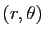 $ (r,\theta)$