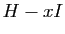 $ H-xI$
