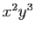 $ x^2y^3$