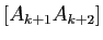 $ [A_{k+1}A_{k+2}]$