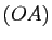 $ (OA)$
