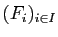 $ (F_i)_{i\in I}$