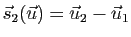 $ \vec s_2(\u)=\u_2-\u_1$