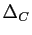 $ \Delta_C$
