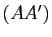 $ (AA')$