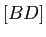 $ [BD]$