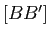 $ [BB']$