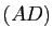 $ (AD)$