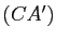$ (CA')$