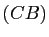 $ (CB)$