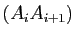 $ (A_iA_{i+1})$
