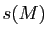 $ s(M)$